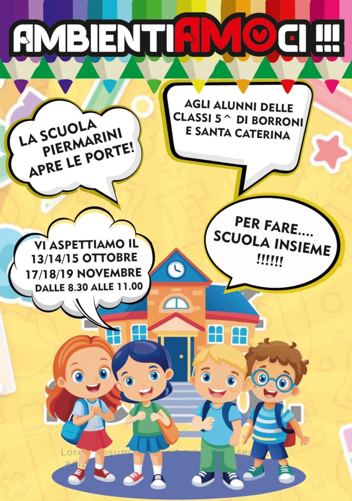 Locandina Accoglienza Piermarini Borroni Santa Caterina 2025