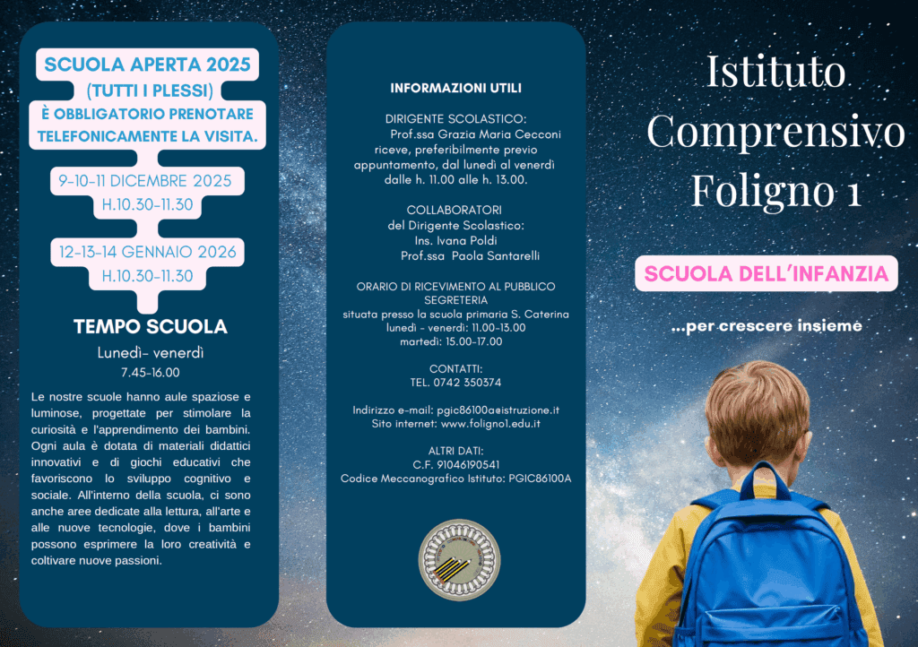 Brochure Scuola Aperta Infanzia 2025 1